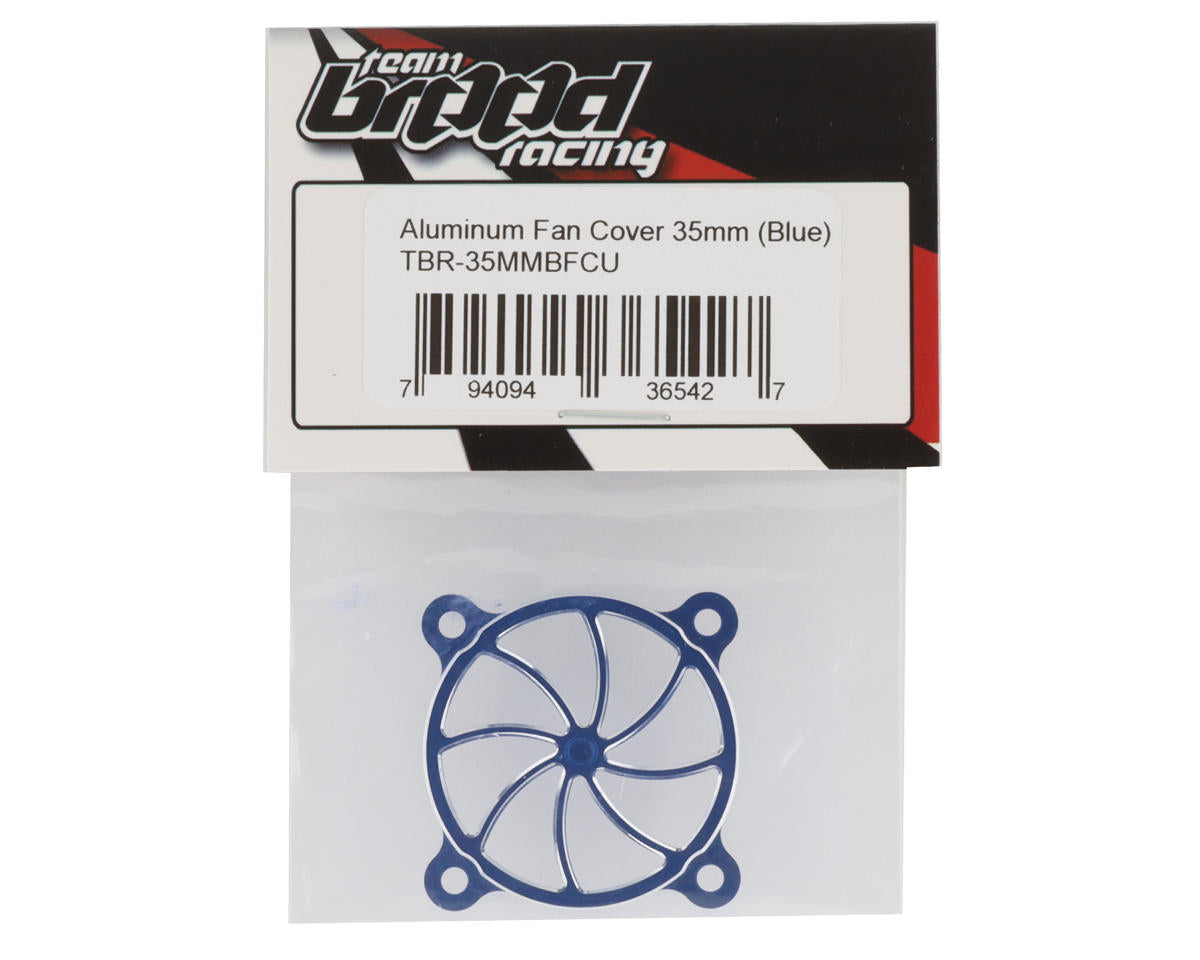 Team Brood Aluminum 35mm Fan Cover (Blue)