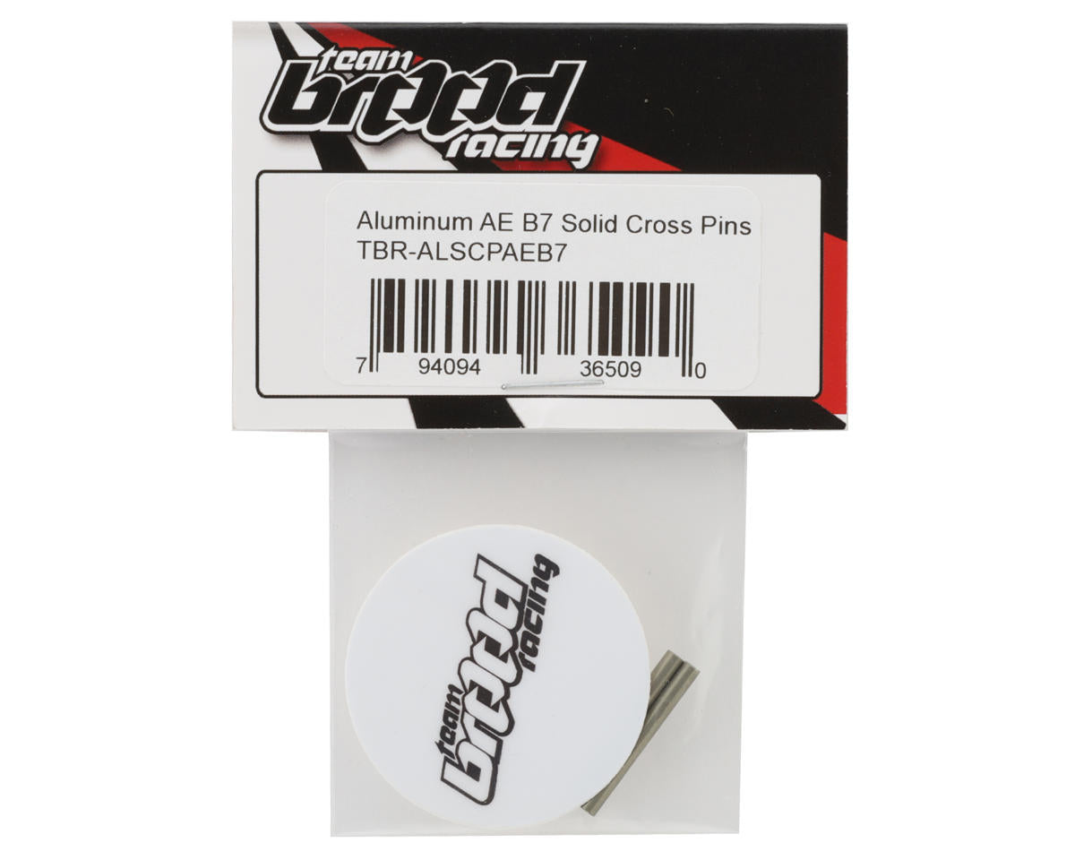 Team Brood Team Associated RC10B7/B7D Aluminum Solid Differential Cross Pins