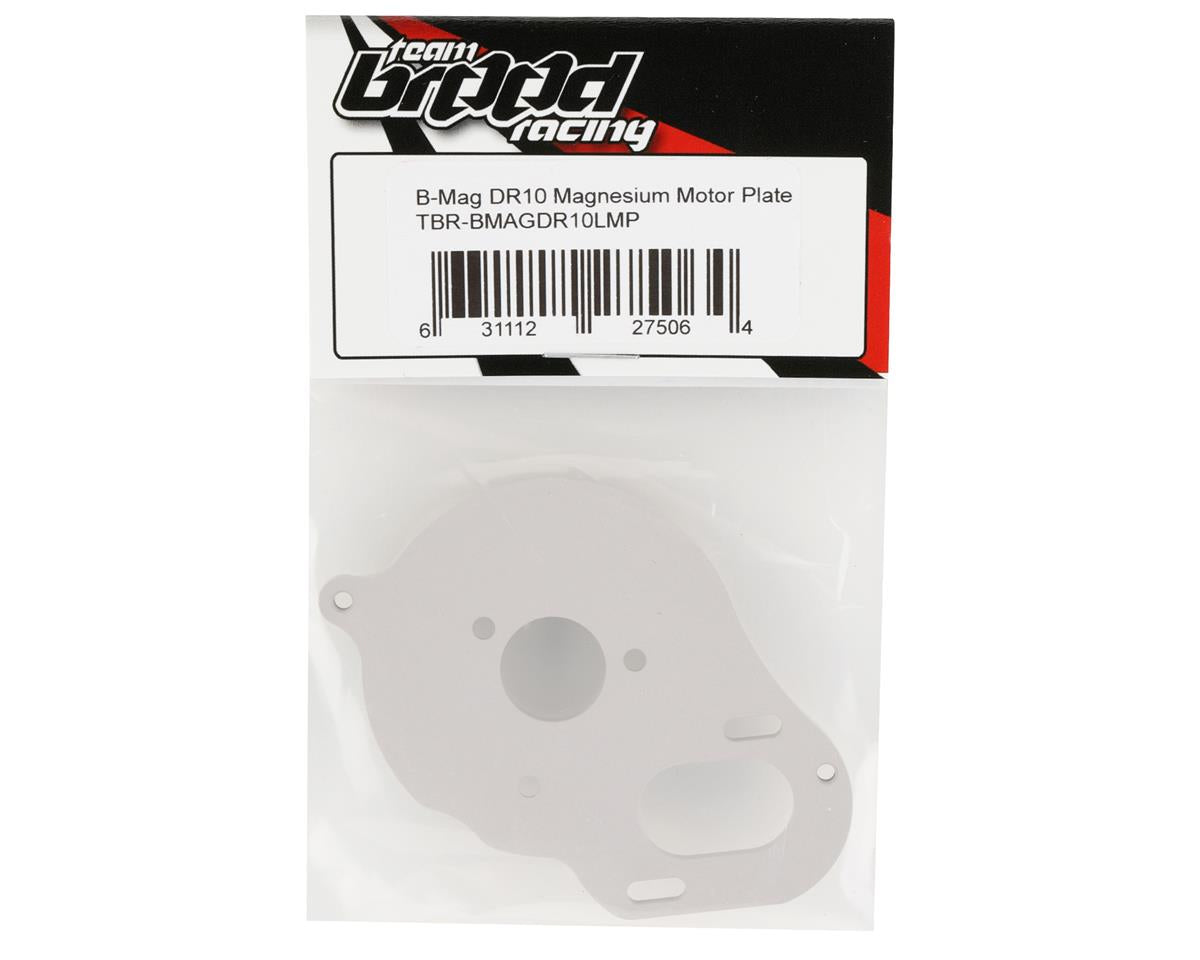 Team Brood B-Mag DR10 Magnesium Motor Plate