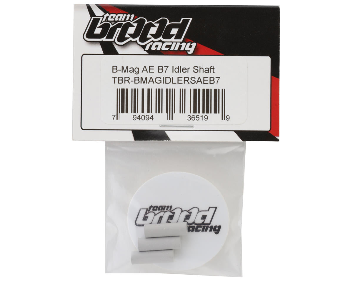 Team Brood Team Associated RC10B7/B7D B-Mag Magnesium Idler Shafts (3)