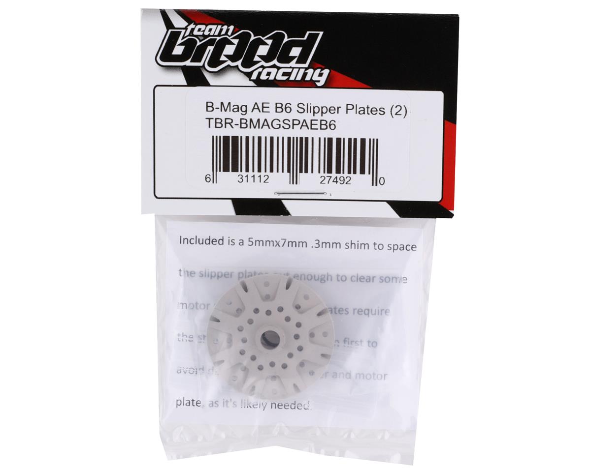 Team Brood B-Mag AE B6 Magnesium Slipper Plates (2)