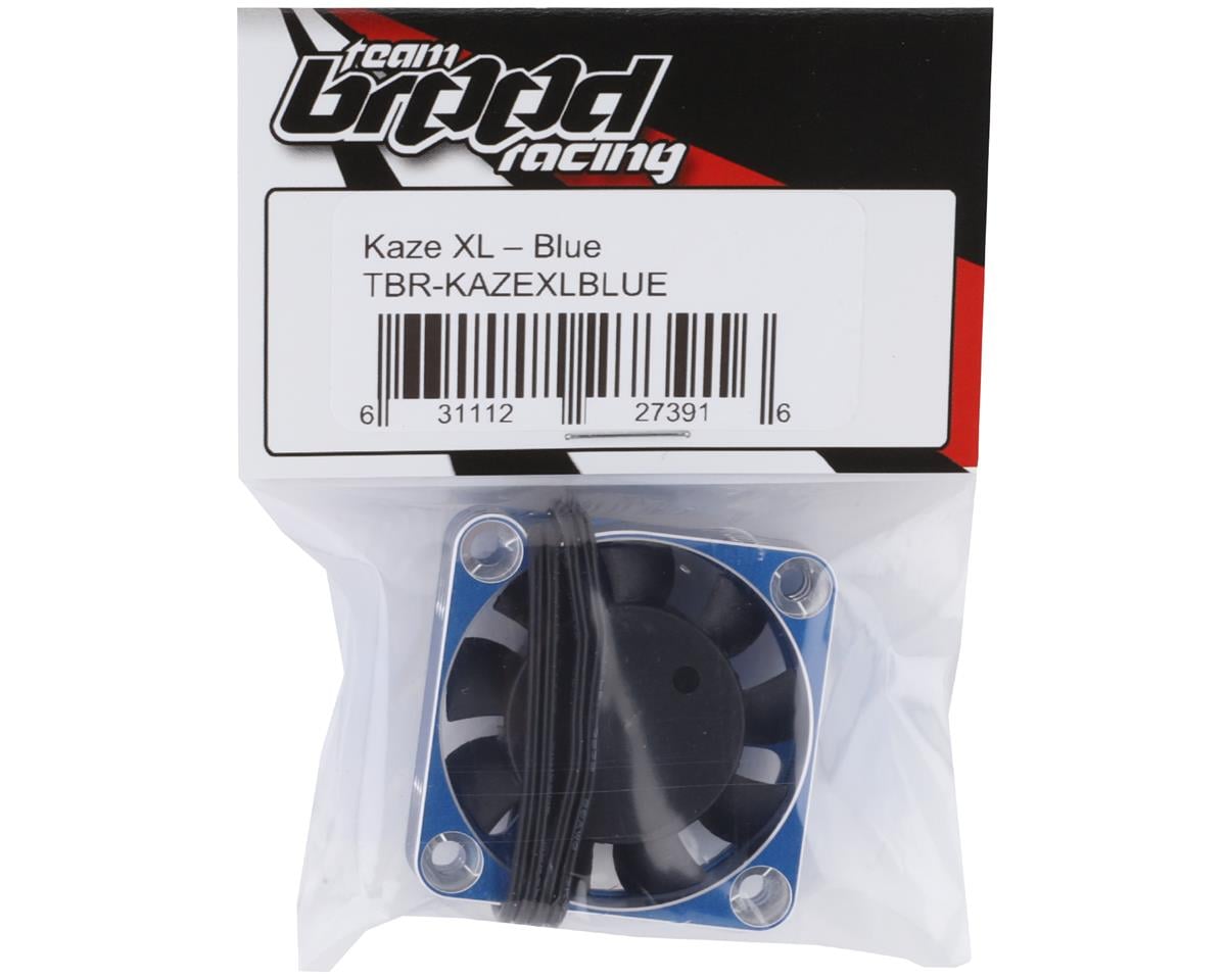 Team Brood Kaze XL Aluminum 40mm HV High Speed Cooling Fan (Blue)