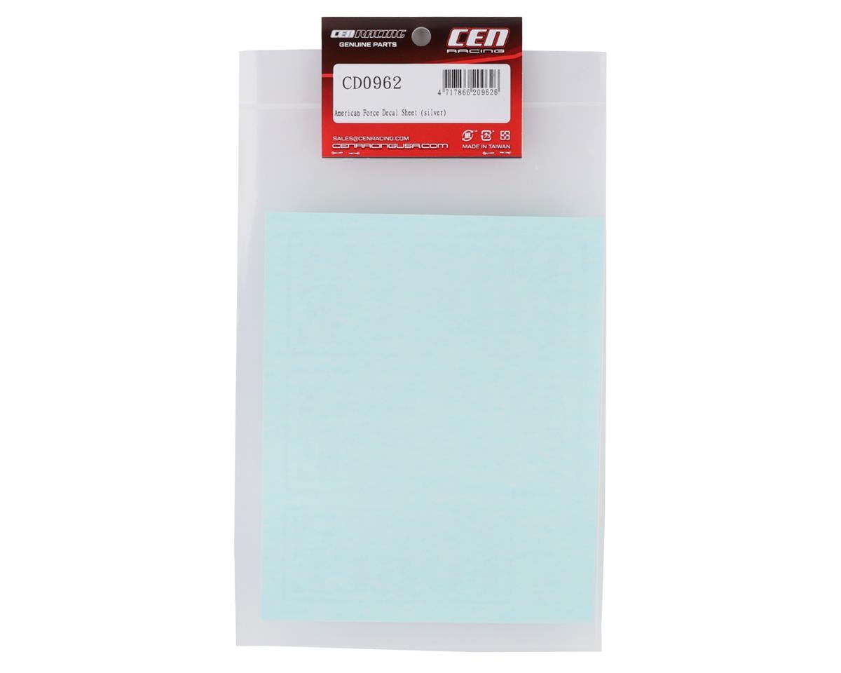 CEN American Force Decal (Silver)