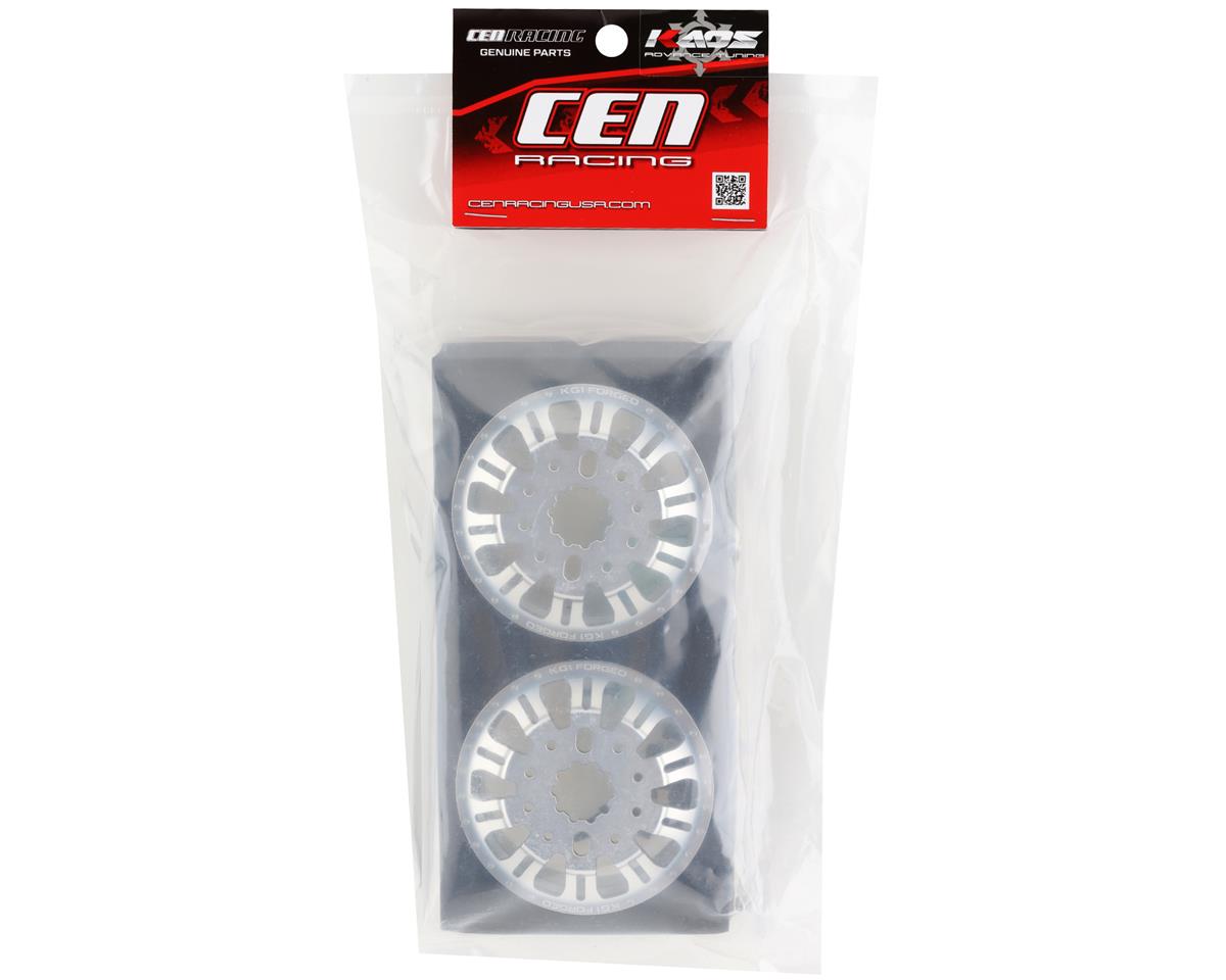 CEN KG1 KD004 DUEL Rear Dually Aluminum Wheel (Silver) (2)