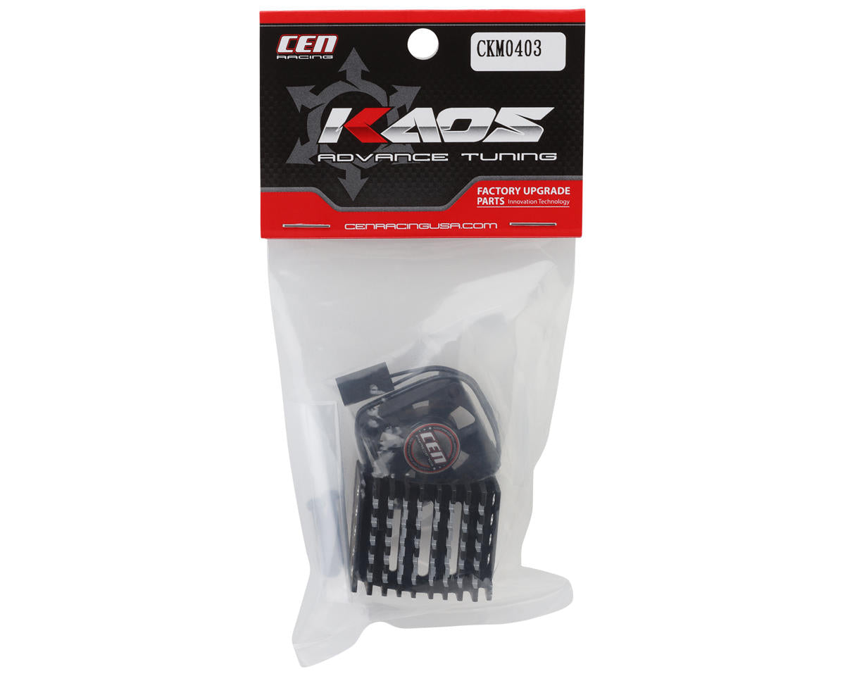 CEN M-Sport Ford Puma Rally KAOS CNC Aluminium Motor Heatsink (Black)