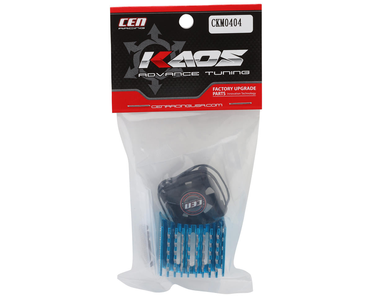 CEN M-Sport Ford Puma Rally KAOS CNC Aluminium Motor Heatsink (Bue)