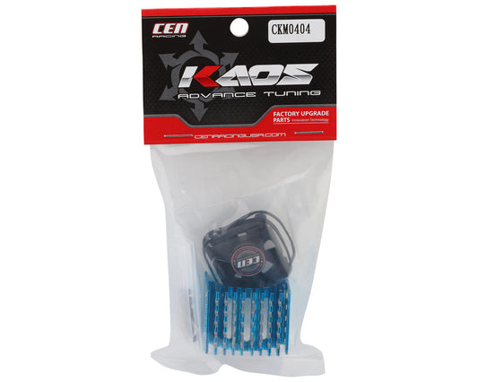 CEN M-Sport Ford Puma Rally KAOS CNC Aluminium Motor Heatsink (Bue)