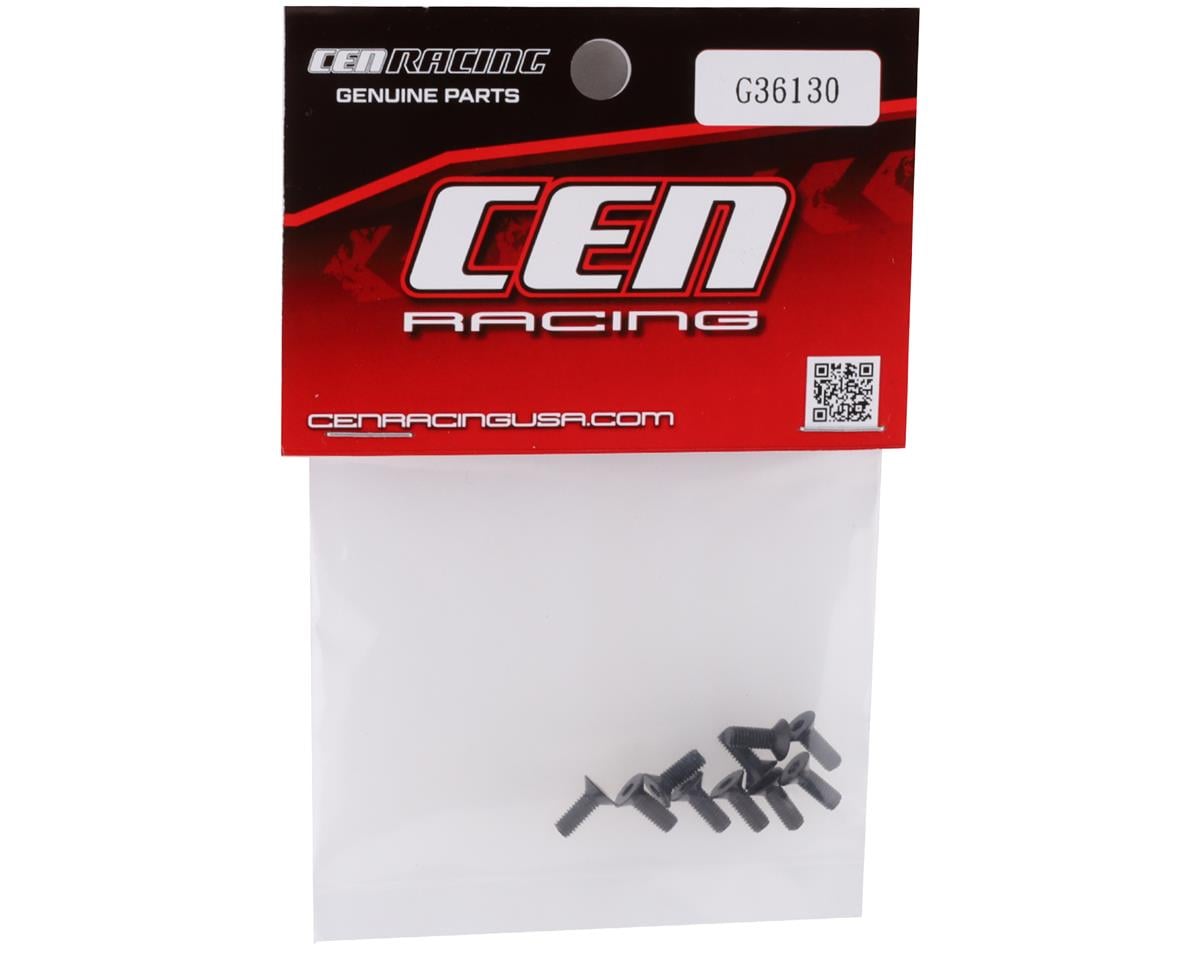 CEN 3x8mm Flat Head Screw (10)