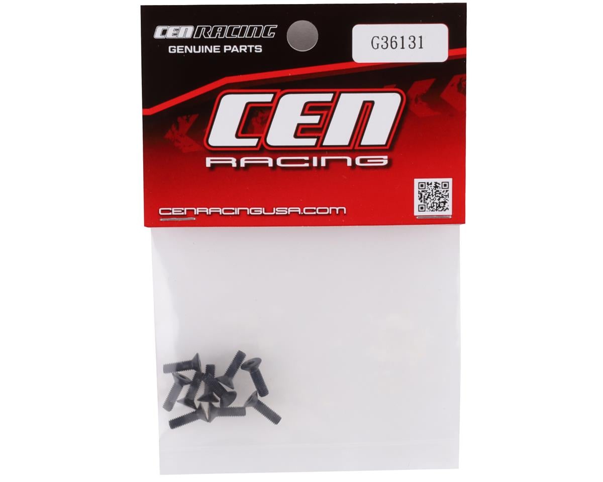 CEN 3x10mm Flat Head Screw (10)