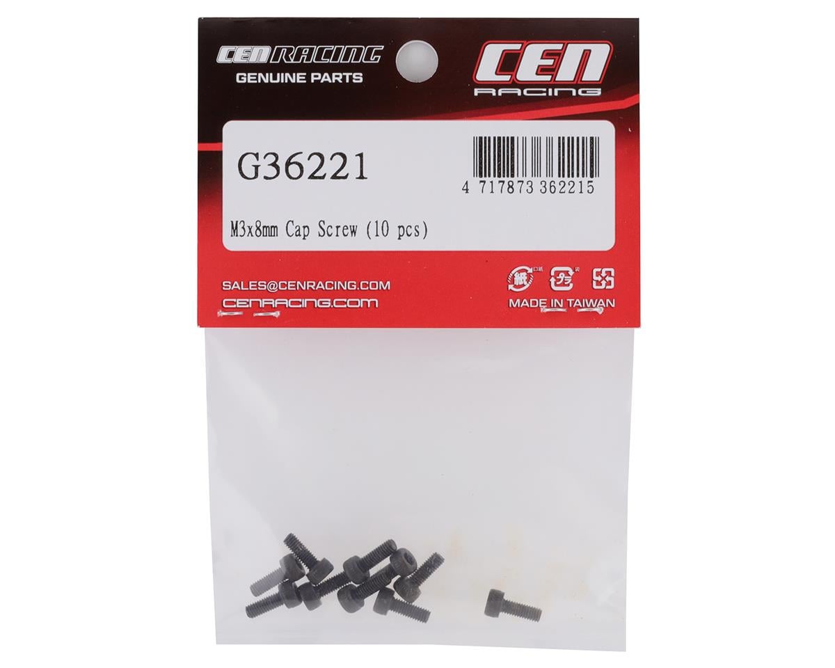 CEN 3x8mm Cap Head Screw (10)