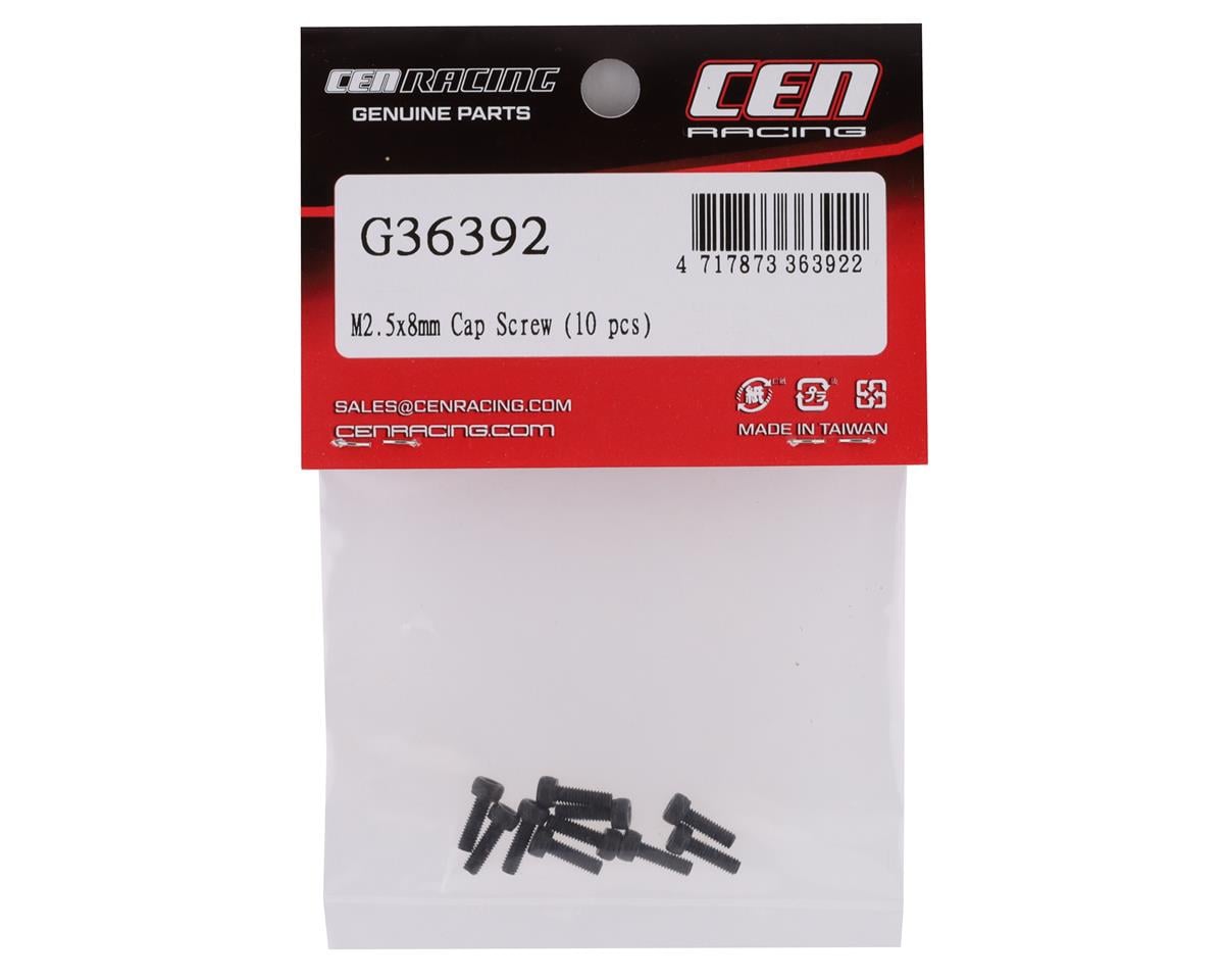 CEN 2.5x8mm Cap Screw (10)