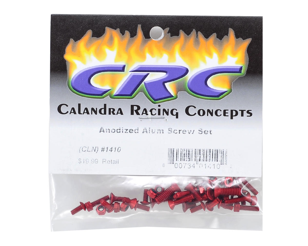 CRC Anodized Aluminum Screw Set
