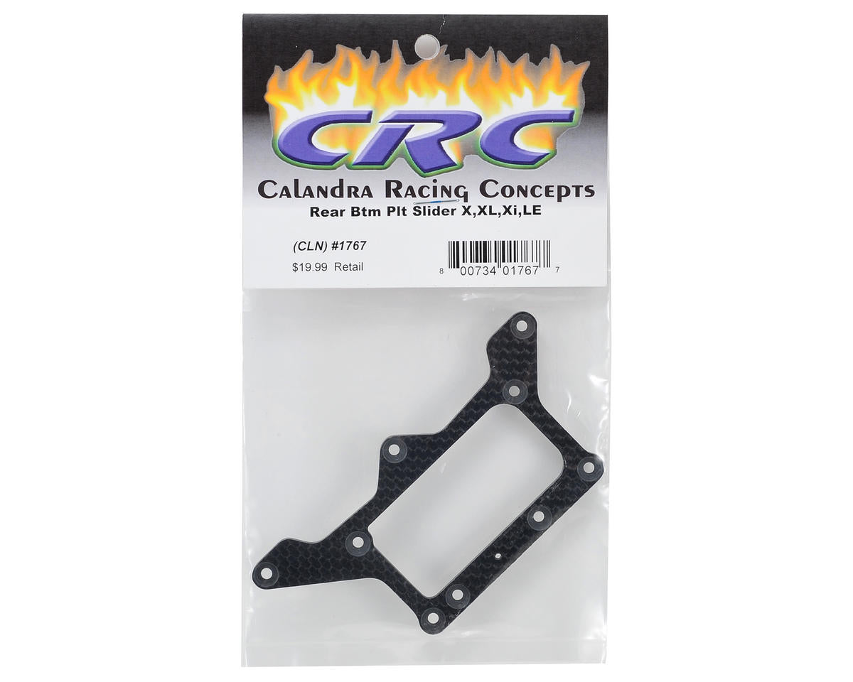 CRC Carbon Fiber Rear Lower Plate (Slider Kit)