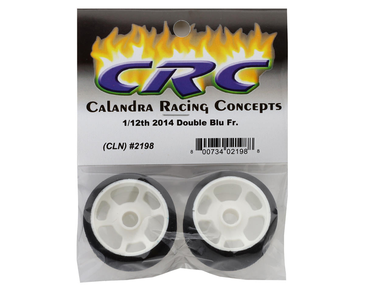 CRC "Pro-Cut" 1/12 Front Tires (2) (XX Blue)