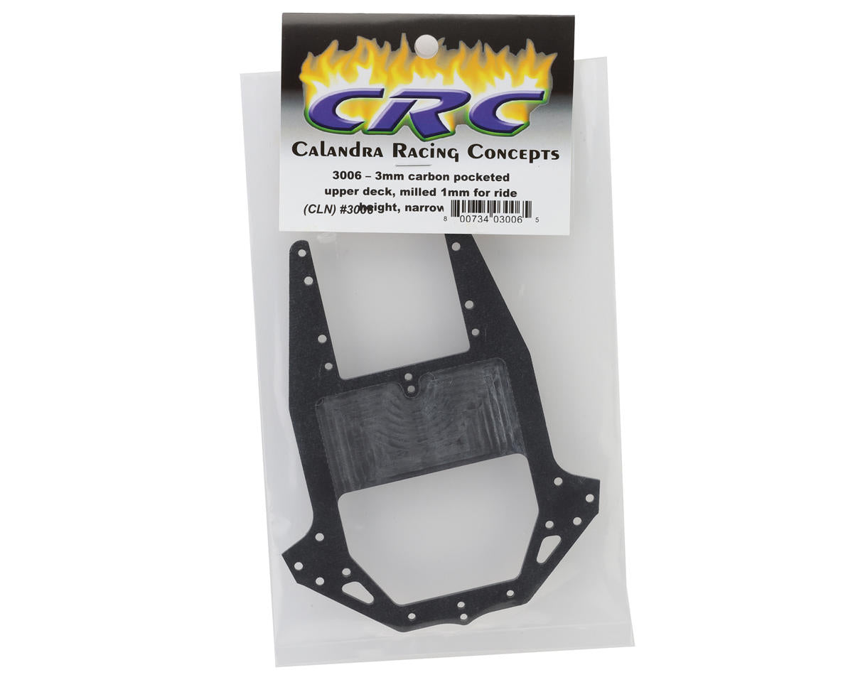 CRC MetriCKs 3mm Carbon Pocketed Upper Deck (Narrow Track)