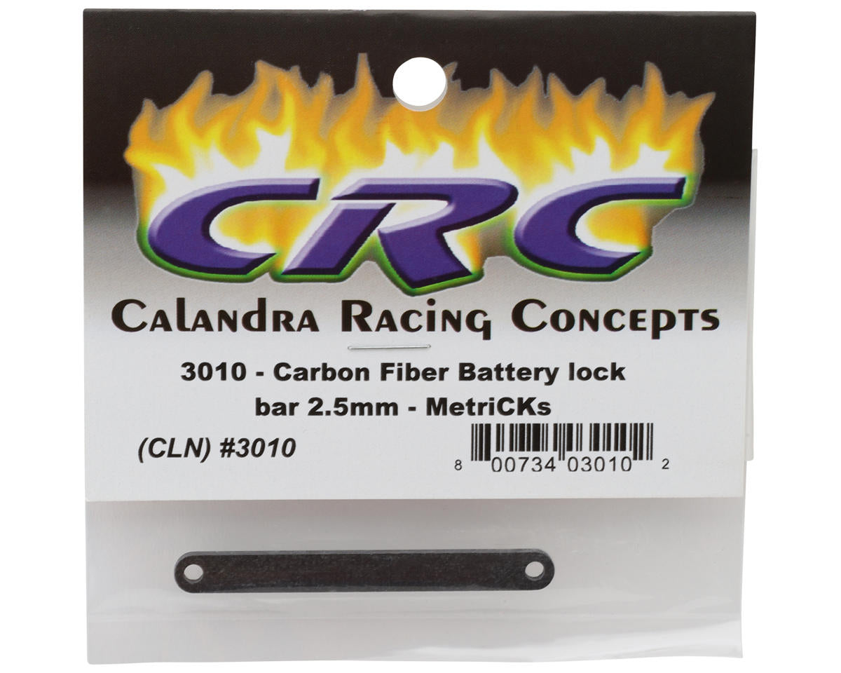 CRC MetriCKs 2.5mm Carbon Fiber Battery Lock Bar