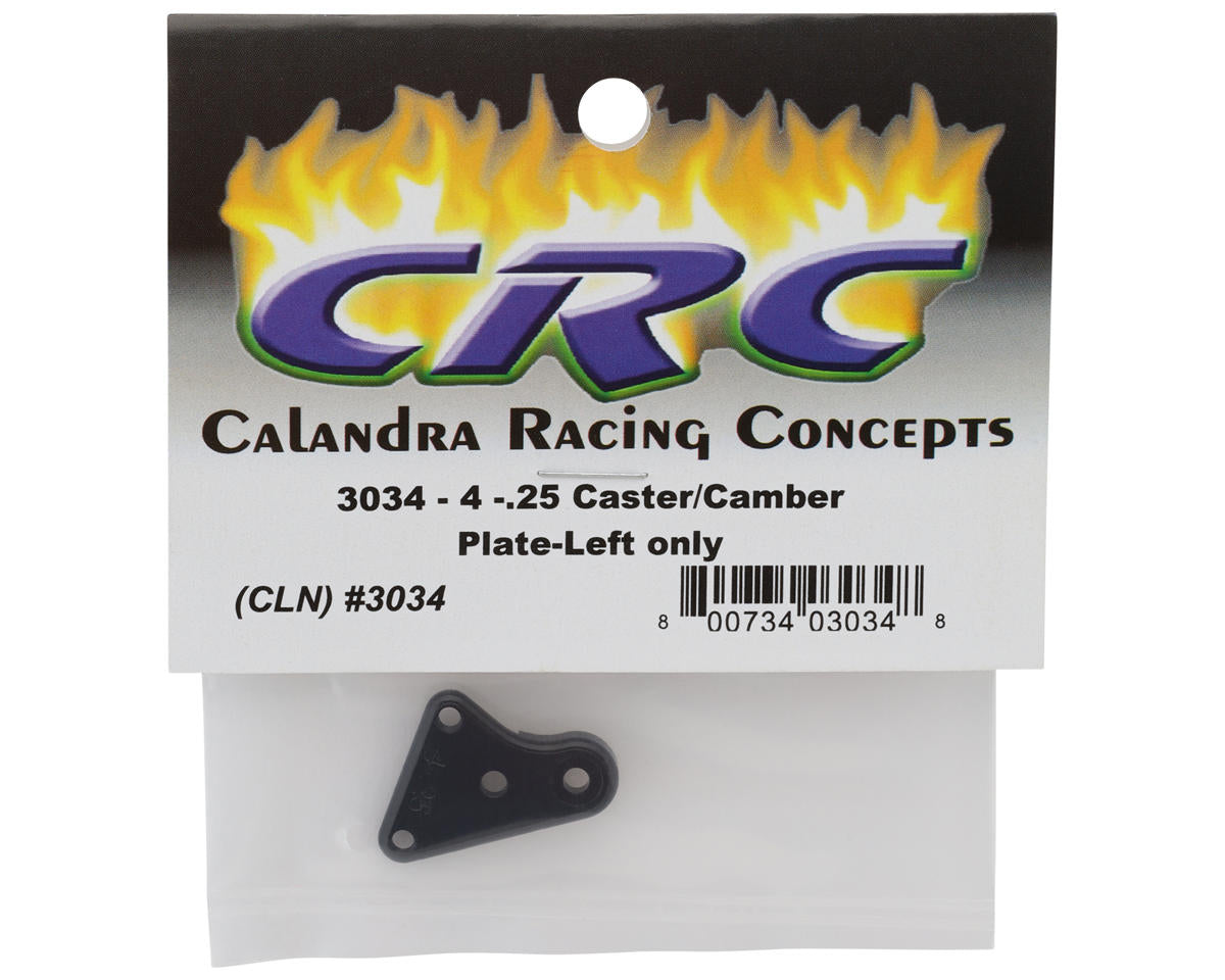 CRC MetriCKs Left Caster/Camber Plate (4 -.25)