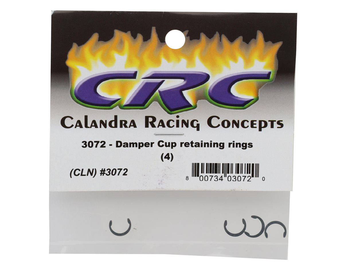 CRC Damper Cup Retaining Rings (4)