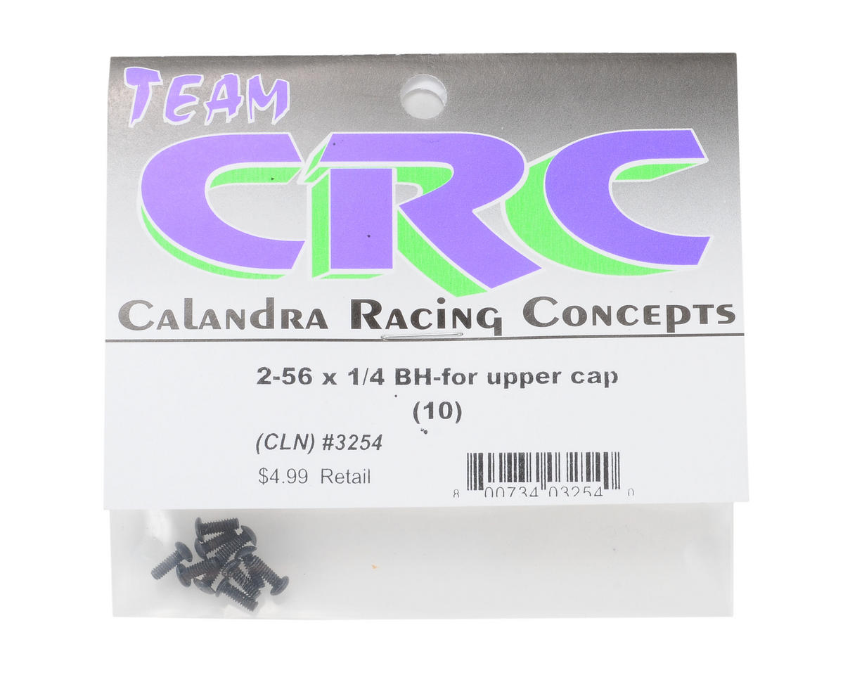 CRC 2-56x1/4" Button Head Hex Screw (10)
