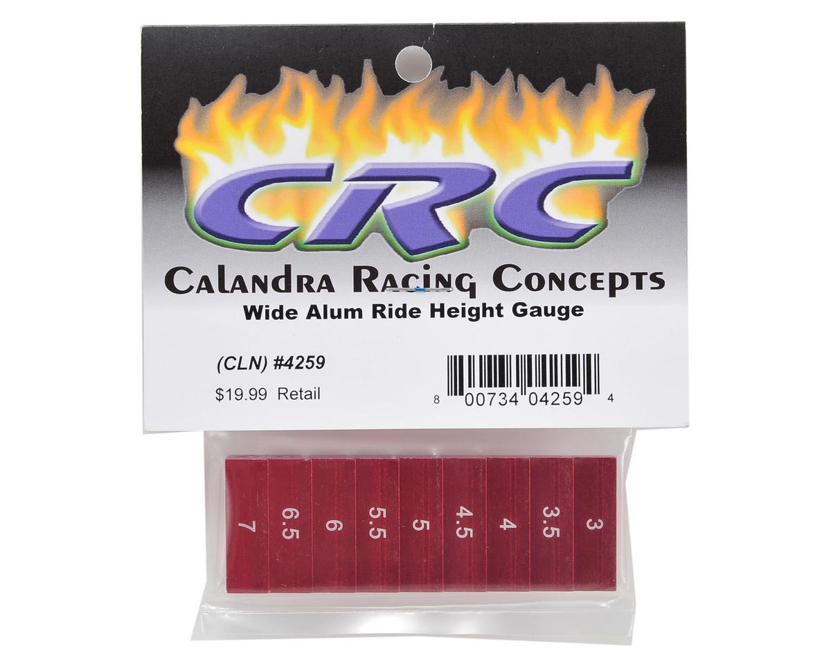 CRC Wide Ride Height Gauge (Red)