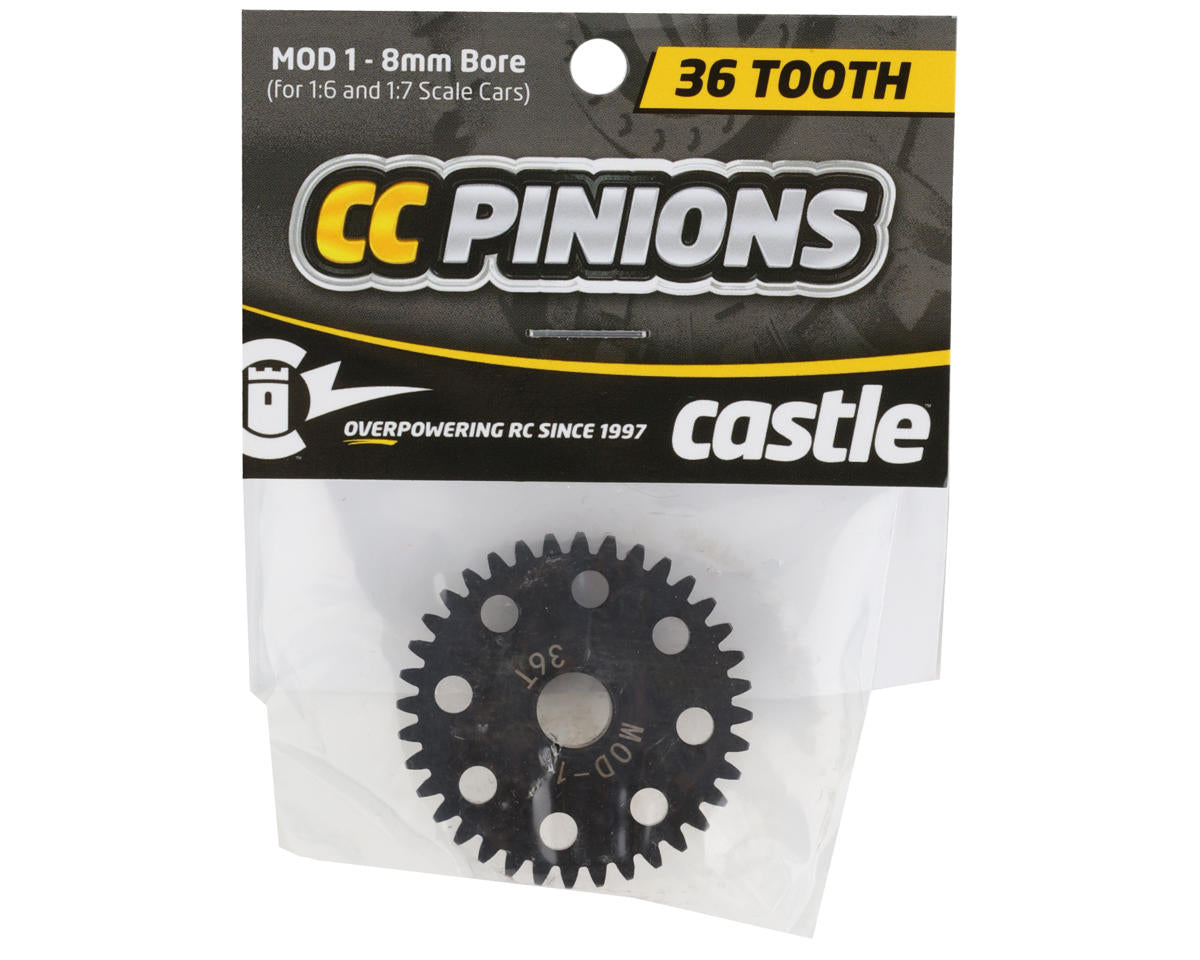 Castle Creations Mod 1 Pinion Gear w/8mm Bore (36T)