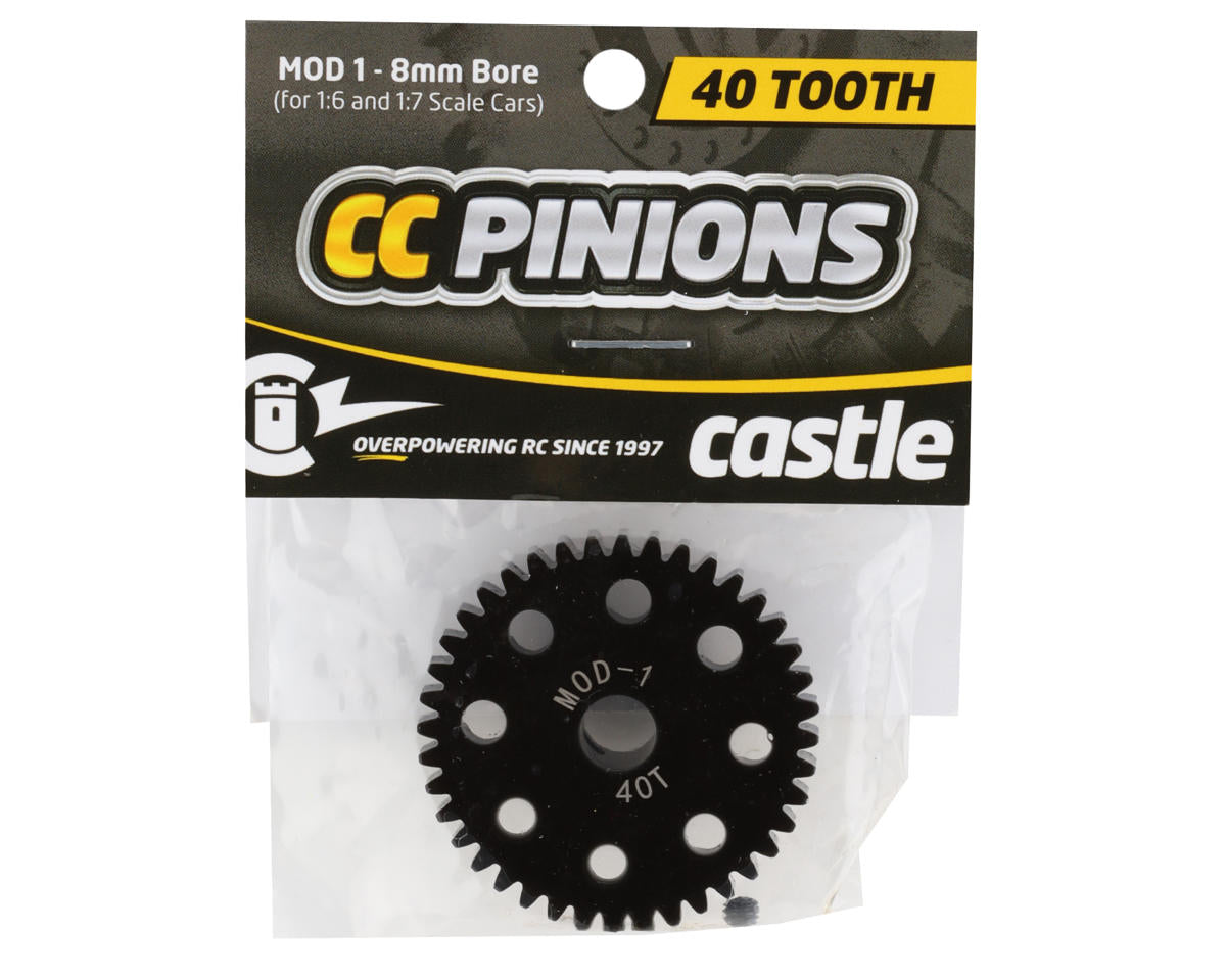 Castle Creations Mod 1 Pinion Gear w/8mm Bore (40T)