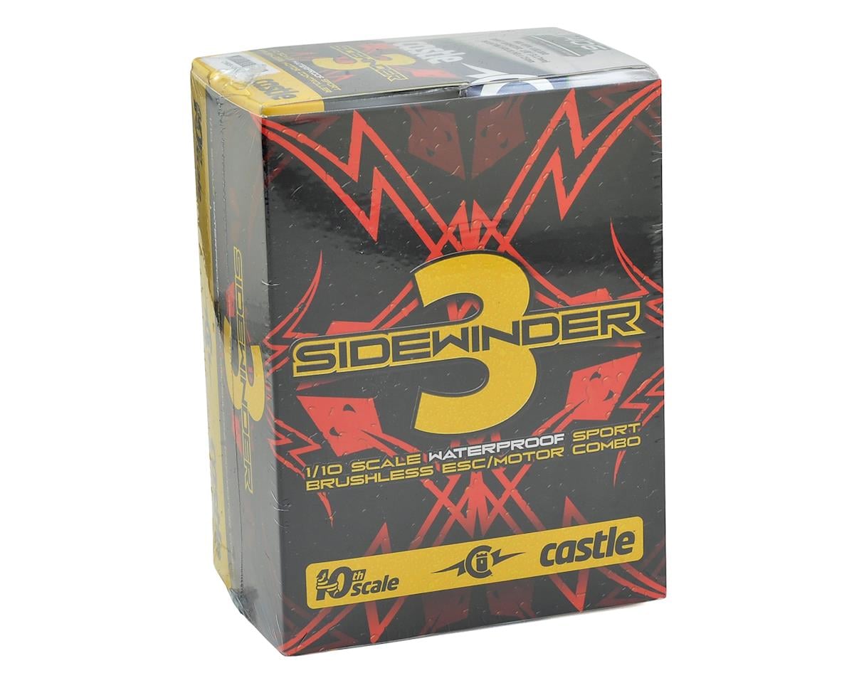 Castle Creations Sidewinder SV3 Waterproof 1/10 ESC/Motor Combo (4600kV)