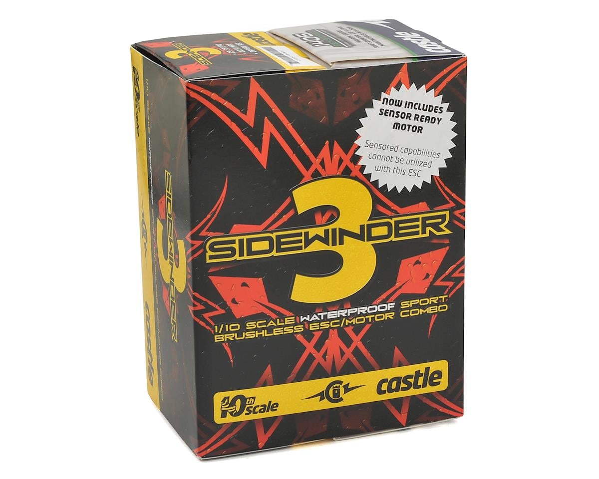 Castle Creations Sidewinder 3 WP 1/10 ESC/Motor Combo (5700kV)
