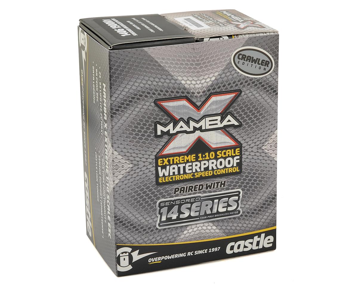 Castle Creations Mamba X Waterproof Sensored Brushless Combo w/2280kV Slate
