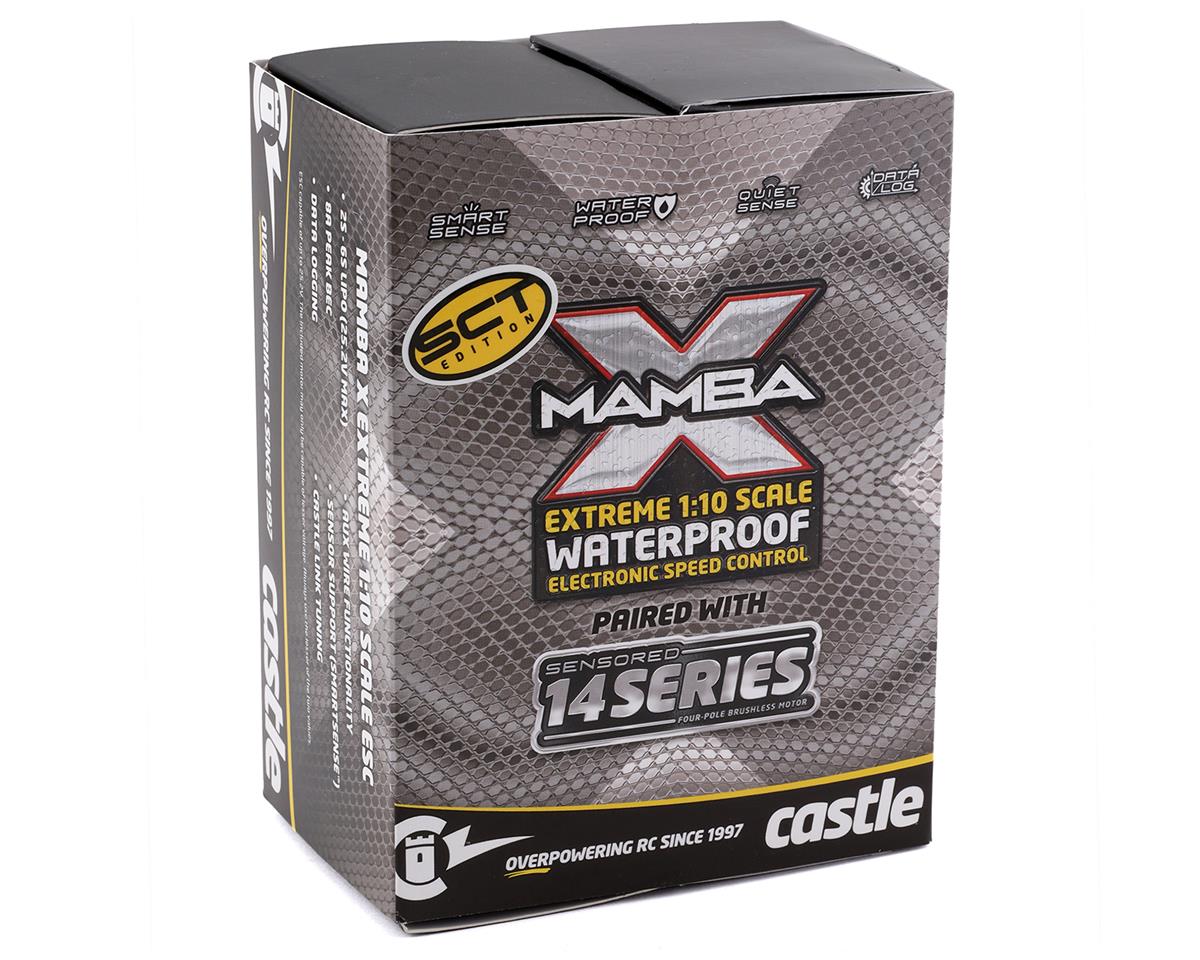 Castle Creations Mamba X SCT 1/10 Brushless Combo w/1412 (2100kV) (5mm Shaft)