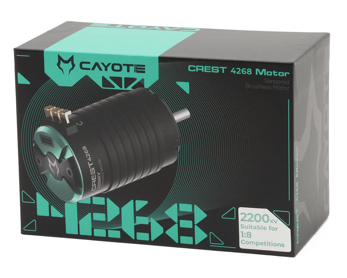 Cayote Crest 4268 1/8 Sensored Brushless Motor (2200kV) (IFMAR)