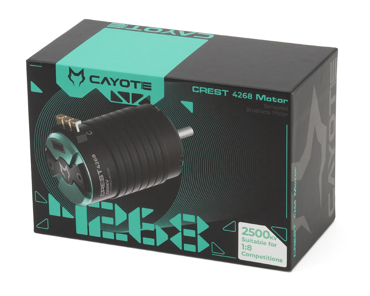 Cayote Crest 4268 1/8 Sensored Brushless Motor (2500kV) (IFMAR)