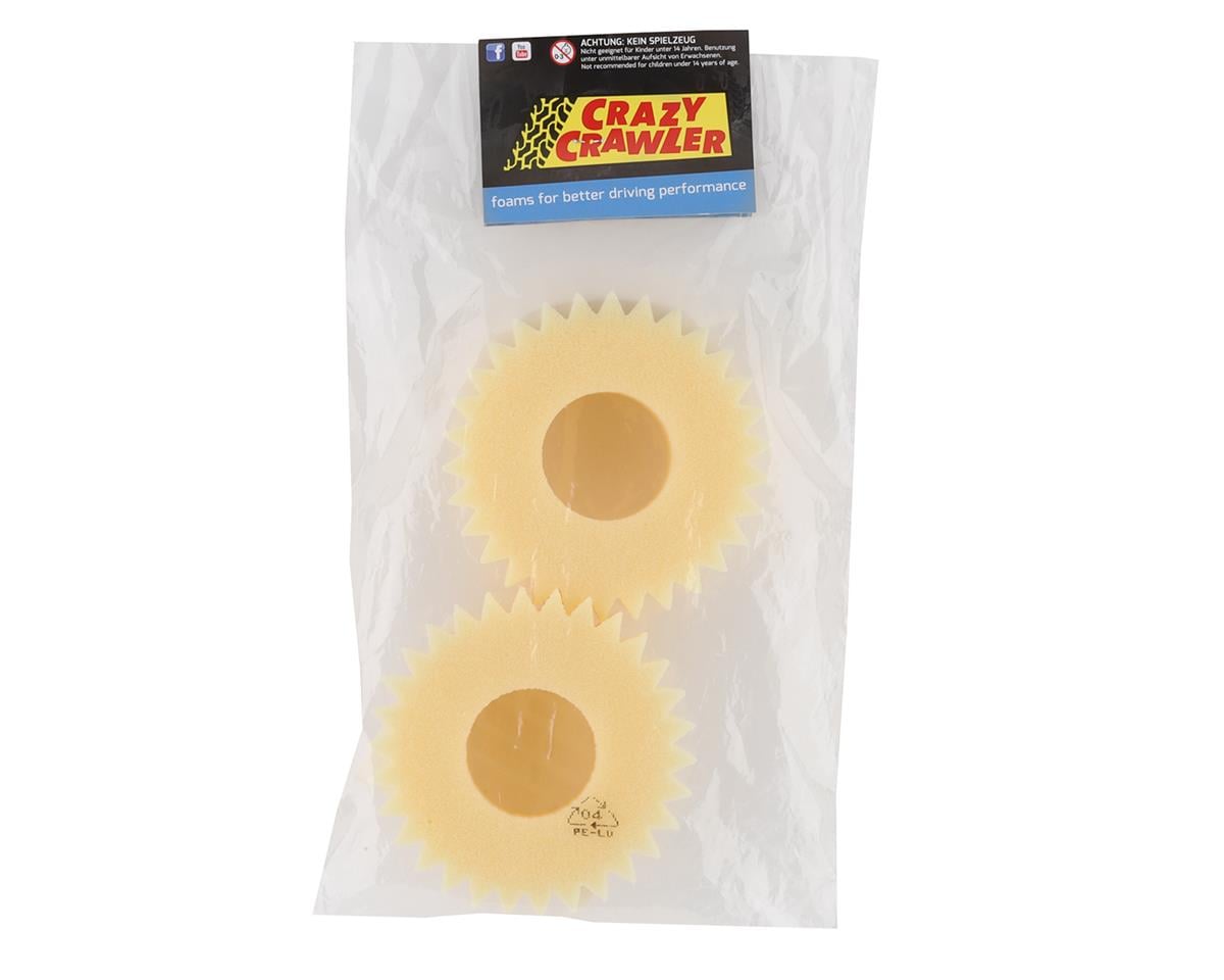 Crazy Crawler LaserFoam Heavy Duty 1.9" Foam Crawler Tire Insert (2) (128x45mm)