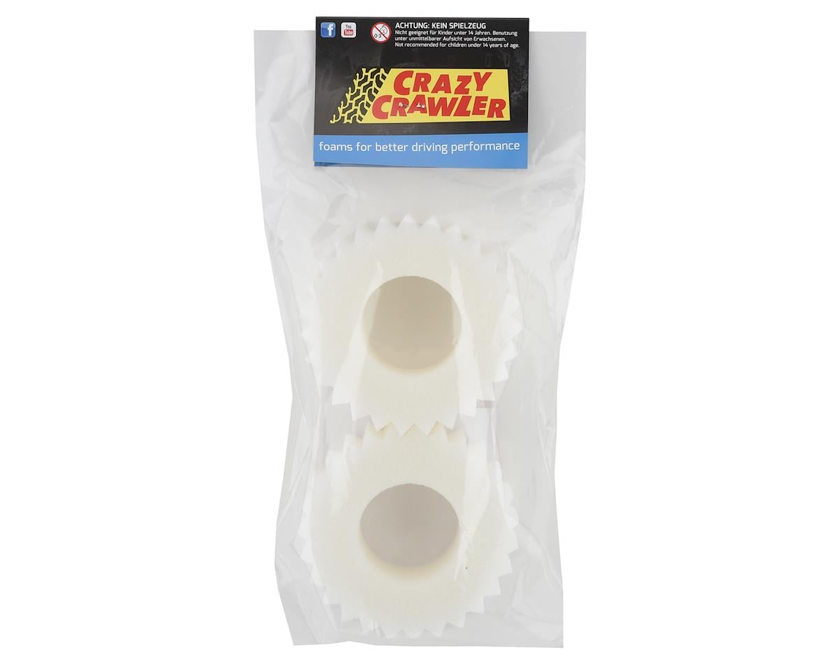 Crazy Crawler LaserFoam "Basic" 1.9" Foam Crawler Tire Insert (2) (116x40mm)