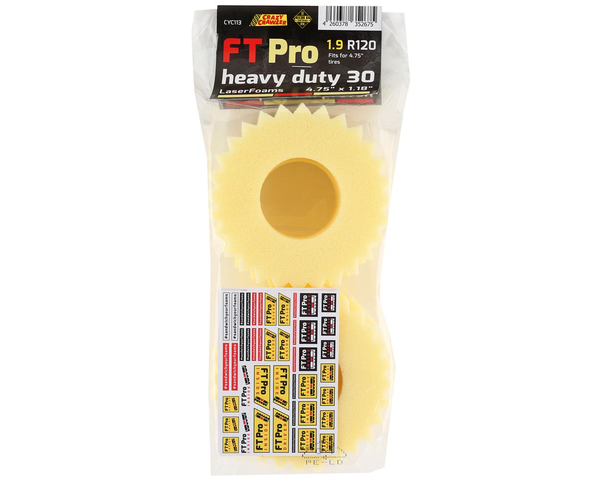 Crazy Crawler LaserFoam "FT Pro HD30" 1.9" Foam Crawler Tire Insert (30mm) (4)
