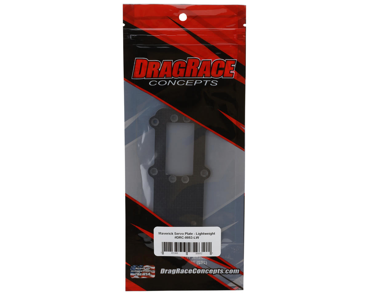 DragRace Concepts Maverick Carbon Fiber Servo Plate (Lightweight)