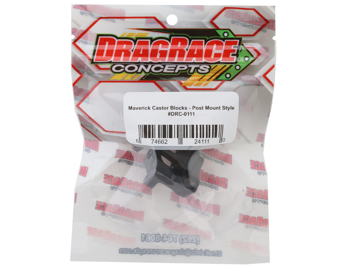 DragRace Concepts Maverick Aluminum Castor Blocks (Post Mount Style) (2)