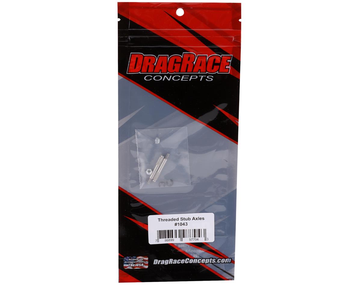 DragRace Concepts Threaded Stub Axles