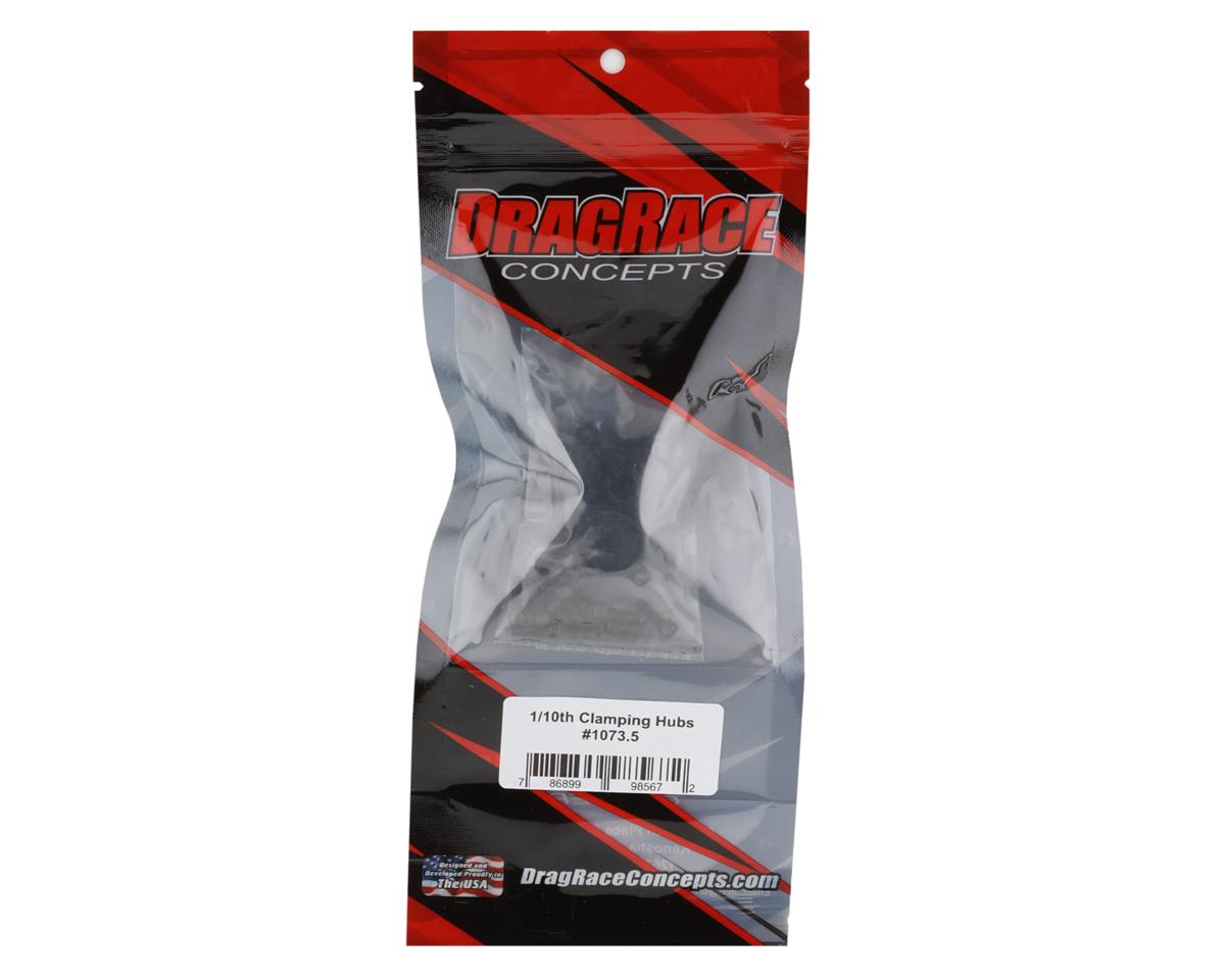DragRace Concepts 1/10th Scale Clamping Hubs (Black) (2)