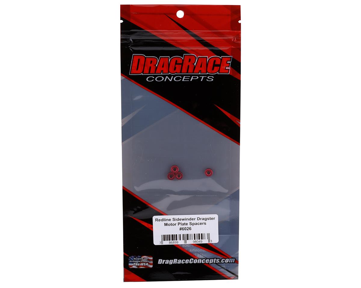 DragRace Concepts Redline Sidewinder Dragster Motor Plate Spacers (4)