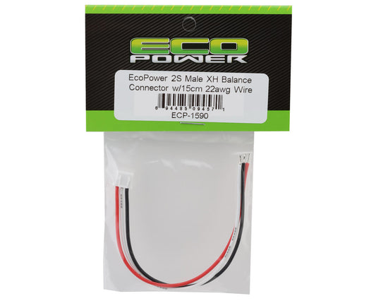 EcoPower 2S Male XH Balance Connector Pigtail (15cm) (22awg)