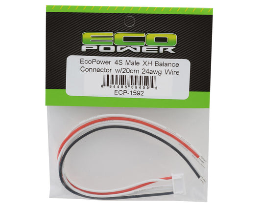 EcoPower 4S Male XH Balance Connector Pigtail (20cm) (24awg)