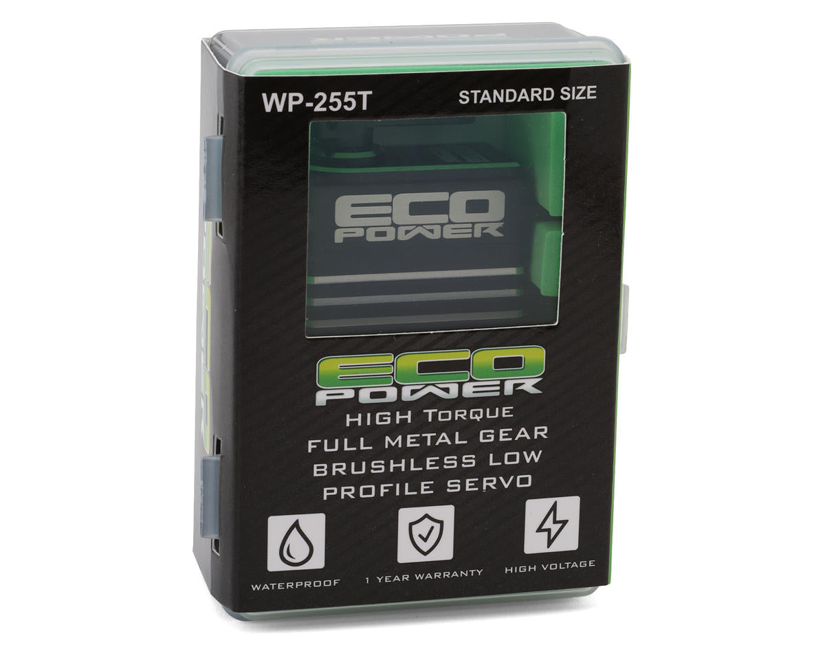 EcoPower WP255T Waterproof High Torque Metal Gear Brushless Servo (HV)