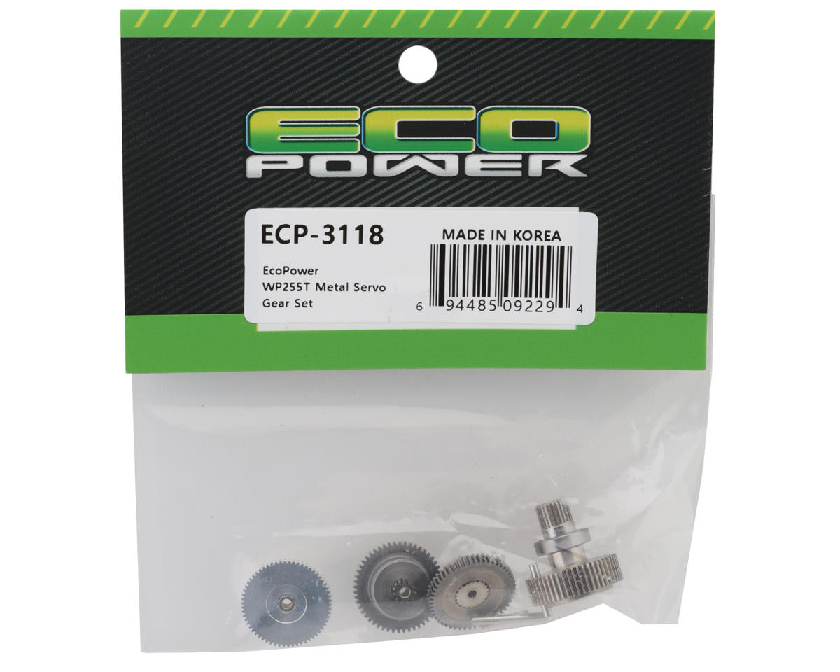 EcoPower WP255T Metal Servo Gear Set