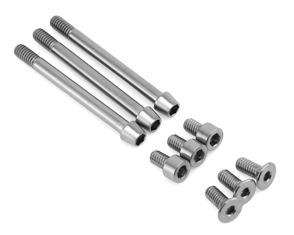 Team Exalt Gen-X Series Titanium Screw Kit (Silver)