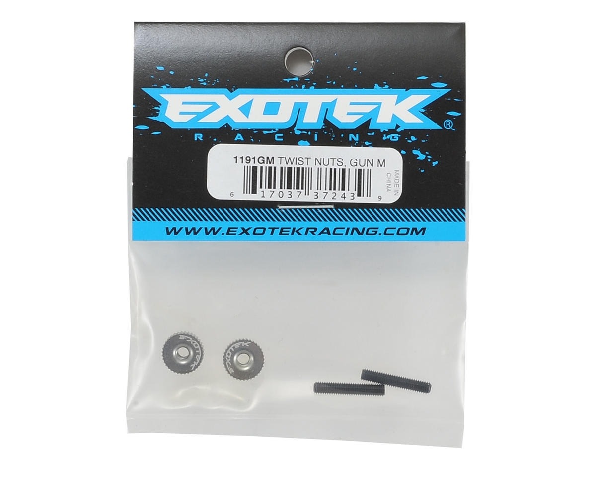 Exotek M3 Twist Nut (Gun Metal)