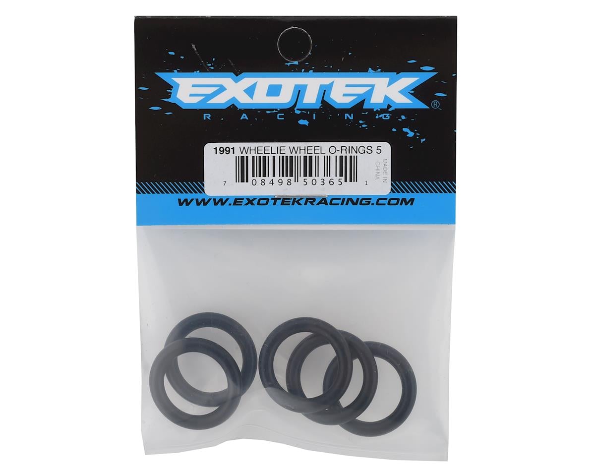 Exotek Wheelie Bar Wheel O-Rings (5)