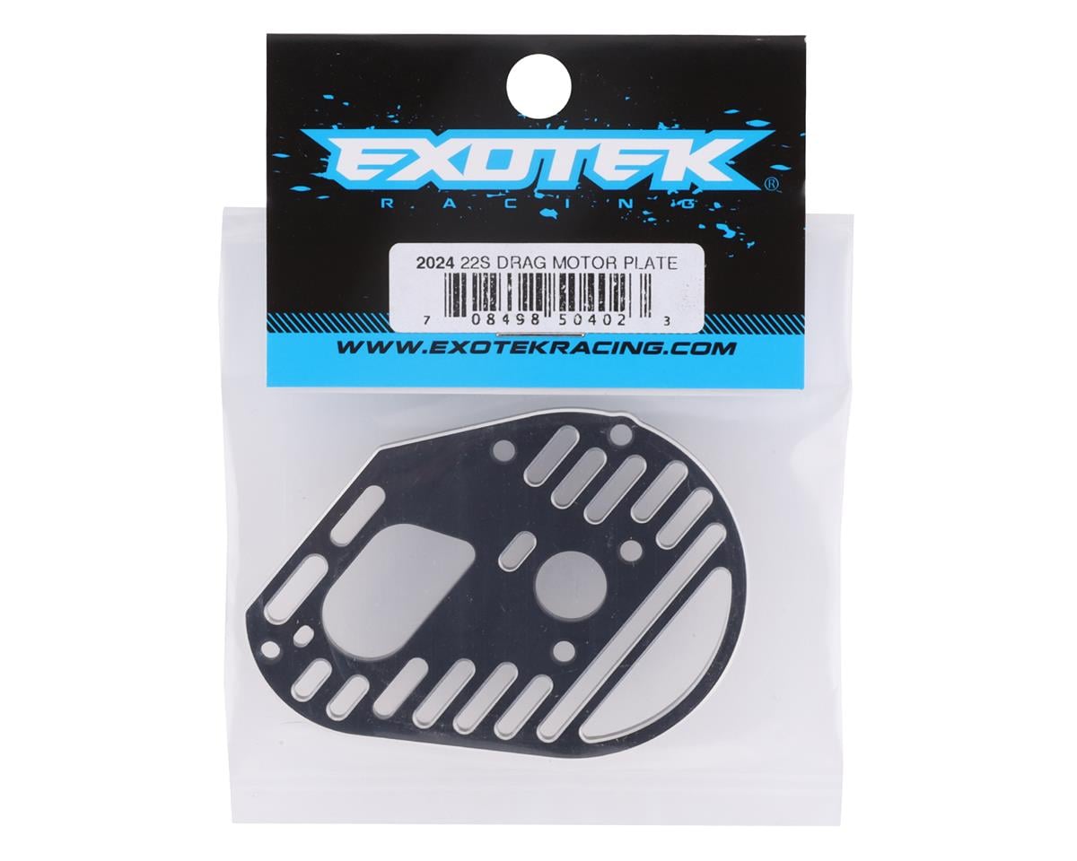 Exotek TLR 22S Drag Slotted Lightweight Motor Plate