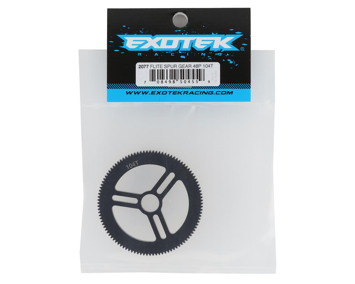 Exotek Flite 48P Machined Spur Gear (104T)