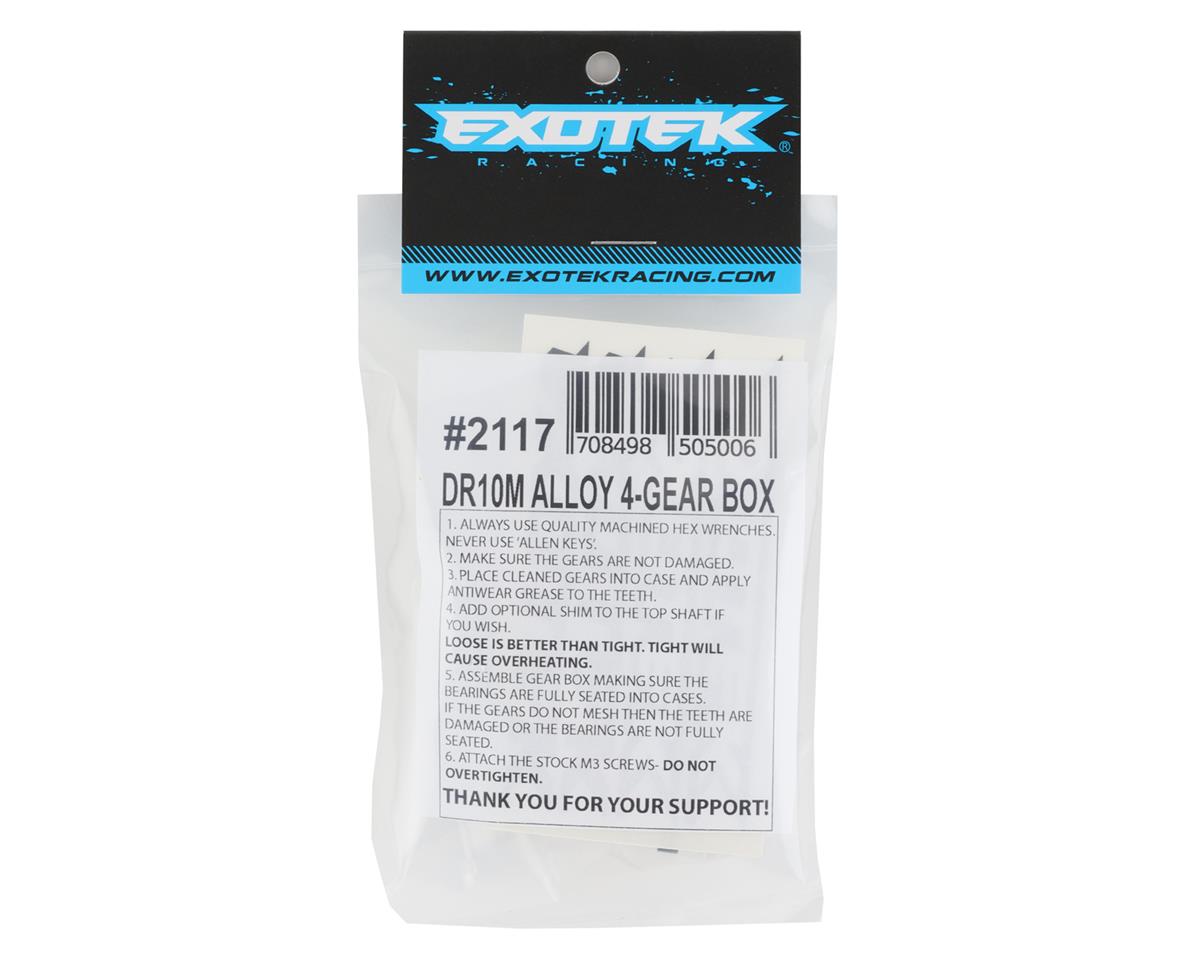 Exotek DR10M Aluminum 4-Gear Gearbox